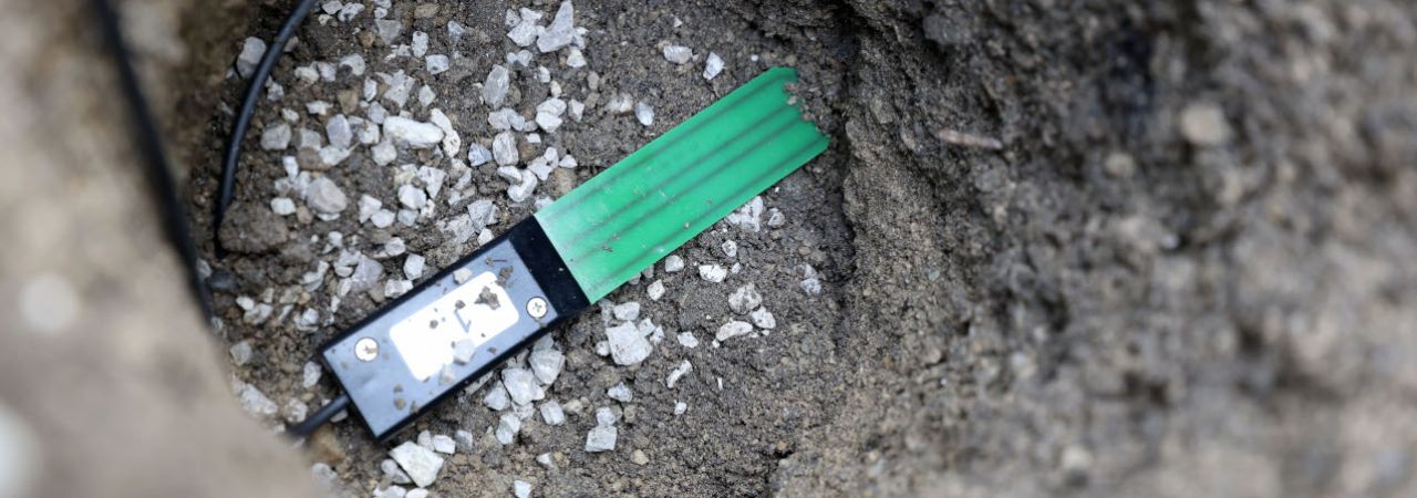 Digitale Sensoren im Erdreich