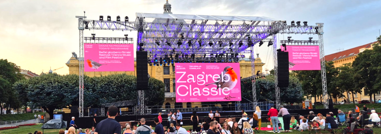 Zagreb Classic Open-Air-Festival in Kroatien